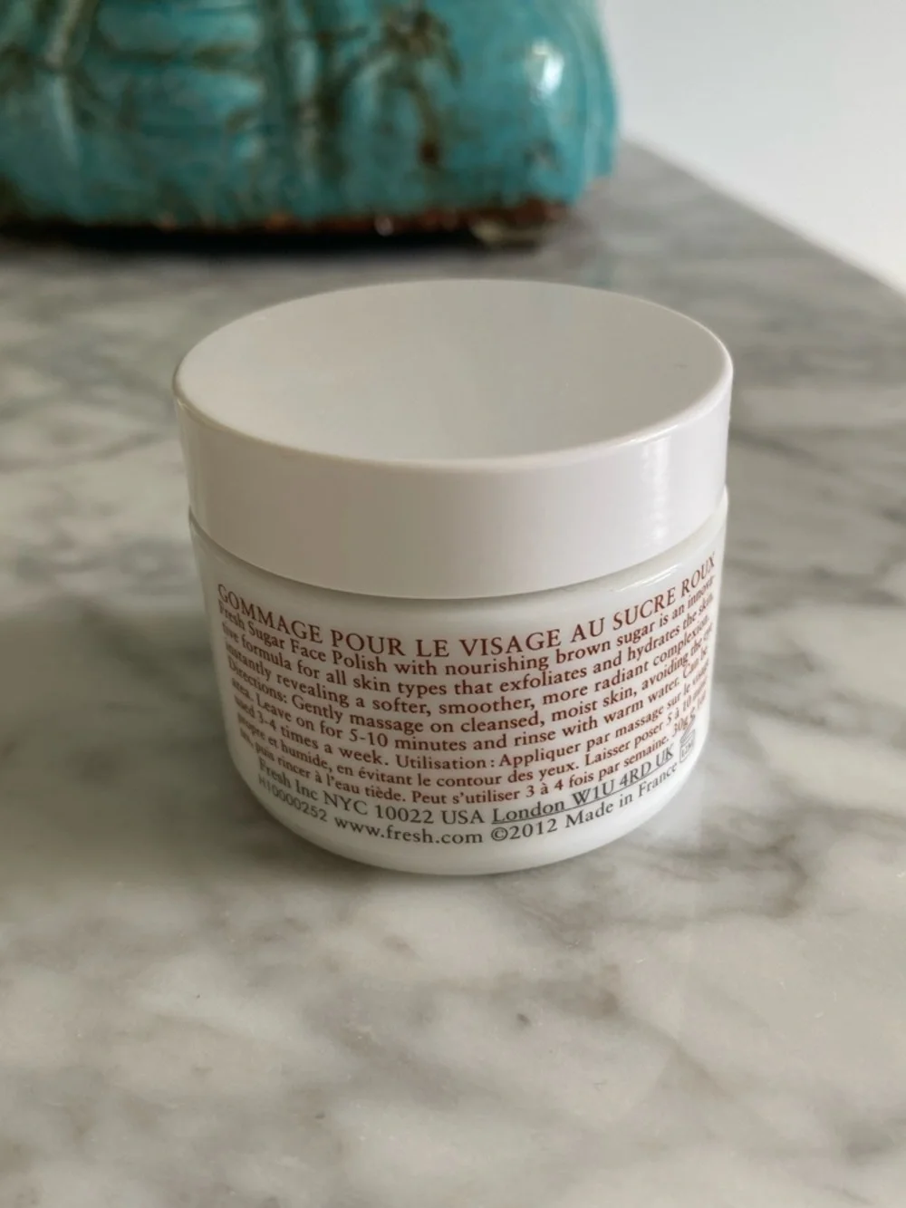 Fresh New Sugar Face Polish Exfoliant 1oz Size Unsealed